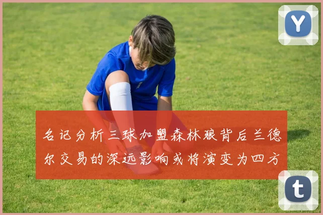 名记分析三球加盟森林狼背后兰德尔交易的深远影响或将演变为四方交易